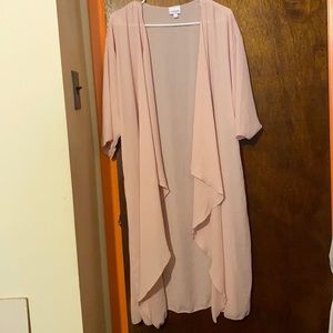 Lularoe Shirley NWT MED Light Peach